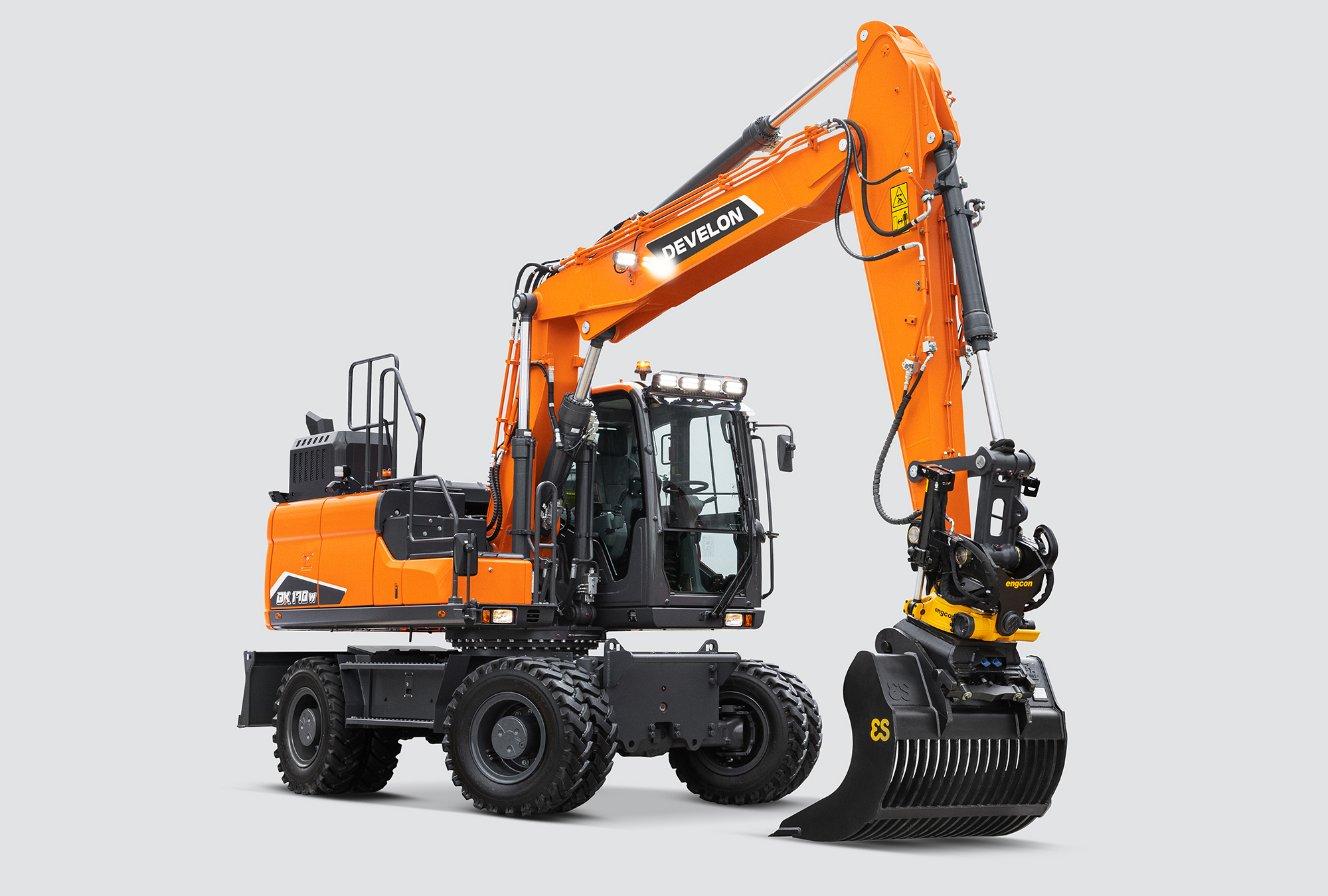 Excavadora de ruedas DX170W-7